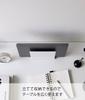 Yamazaki Jitsugyo Slim Laptop Stand White W16 X X Tower Laptop Storage Vertical Space Saving 4498 Approx. D5.7 H15.2cm