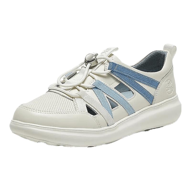 SKAP Women s Breathable Toe-Covered Leather Sandals EU 37 синий