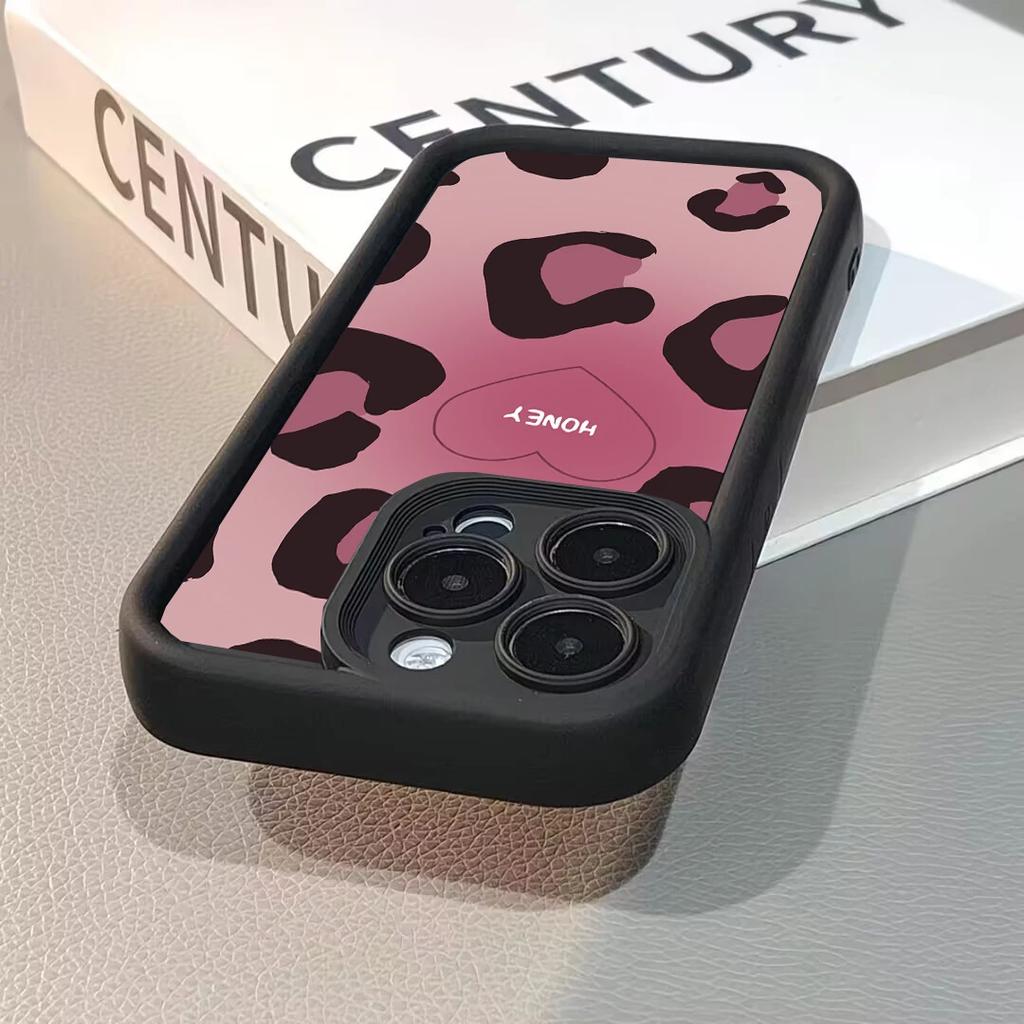 Case For Honor 400 200 Lite 400 Pro Magic 7 Lite 90 X9C Smart 5G Huawei P40 Lite P30 Pro Nova 5t Cover Leopard Print Silicone