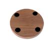 Drink Absorbent Wood Coasters Heat Resistant Wooden Drink Placemats Felt Wooden Tea Mat  Office