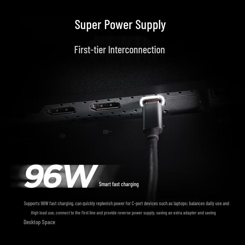 Lenovo T27QD-40 27-inch 2K 120Hz IPS USB-C Monitor CN Plug (adapter Included)