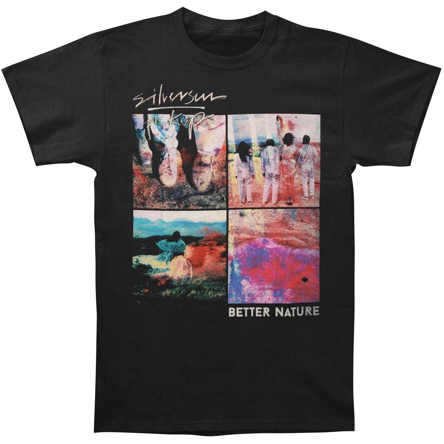 Men s Silversun Pickups Better Nature US Tour 2017 Super Soft Tee T-shirt Small XL