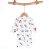 Baby Langarm-Bodysuit aus Bambusfaser: 3-24 Monate, Atmungsaktiver Druckknopf im Schritt, Nahtlos für den Sommer