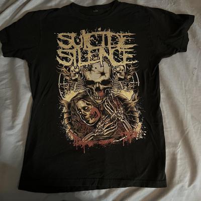 Suicide Silence Geschenk Für Freunde Schwarzes T-Shirt Baumwolle Alle Größen YY166 Unisex T-Shirt