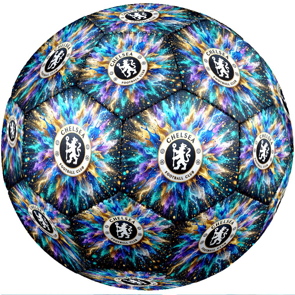 Pallone da calcio a tema Chelsea FC Taglia 5 Pallone da calcio Tocco Morbido Pallone da calcio Professionale per Allenamento per Sport all'Aperto