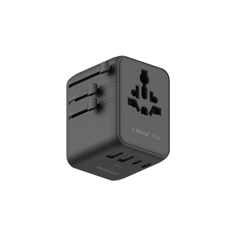Momax GaN Universal Travel Adapter with Fast Charging CN plug (adapter included)
