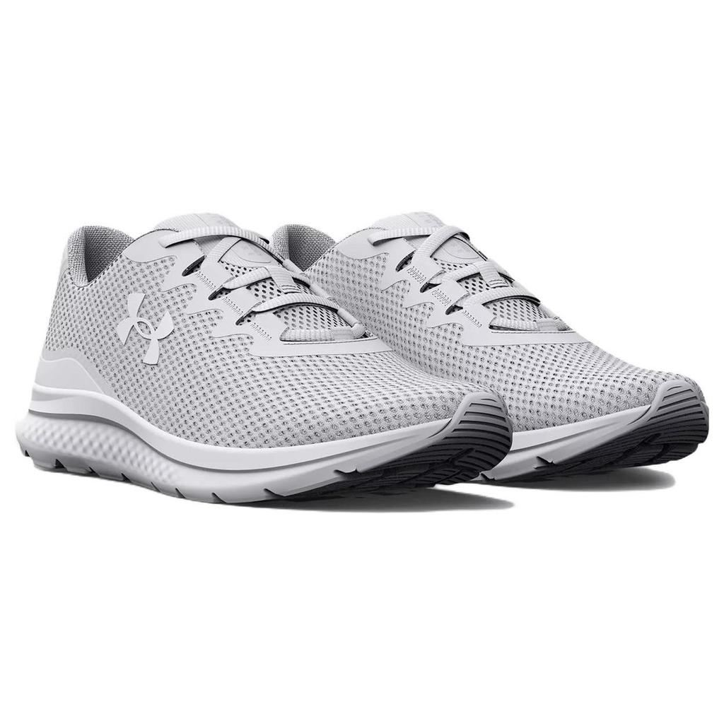 Under Armour Charged Impulse 3 Triple White Men Sneakers 3025421-100