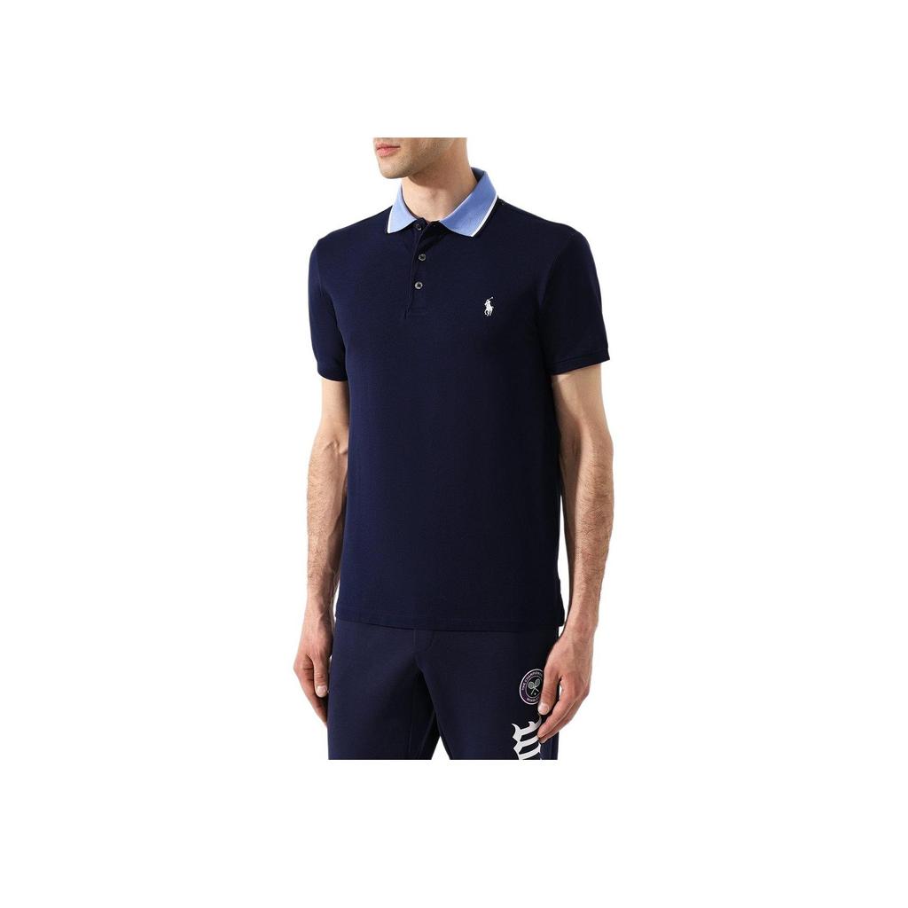 Polo Ralph Lauren Small Pony Logo Embroidered Short Sleeve Polo Shirt Men tops 710759313-003