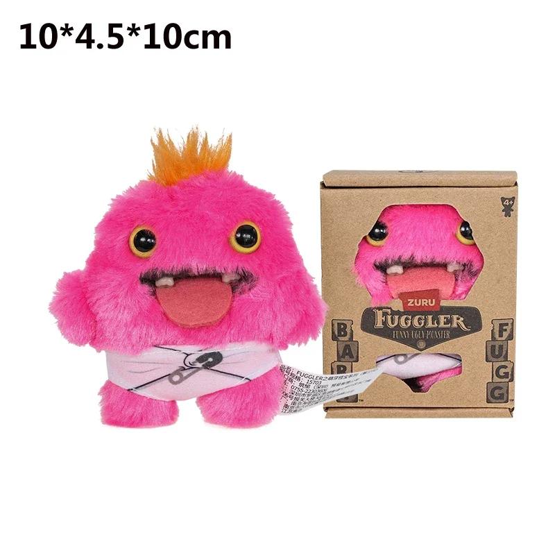 Pluszowa zabawka Fuggler Śmieszny Brzydki Potwór Fuggs Seria Dzieci Pan Igiełka Munch Wściekły Królik Szeroko Otwarty Dziwak Pluszowa Lalka Prezent Miękka Zabawka 9CM