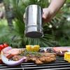 With Dustproof Lid Fine Mesh Shake Bottle Stainless Steel Powder Distributor  Kitchen Supplies