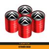 1Set Car Styling Metal Wheel Tire Valve Caps Dust Accessories For Citroen C1 DS3 C2 C3 Vts C4 Saxo C4L C5 C6 C8 Xsara C3-XR Xkdf64