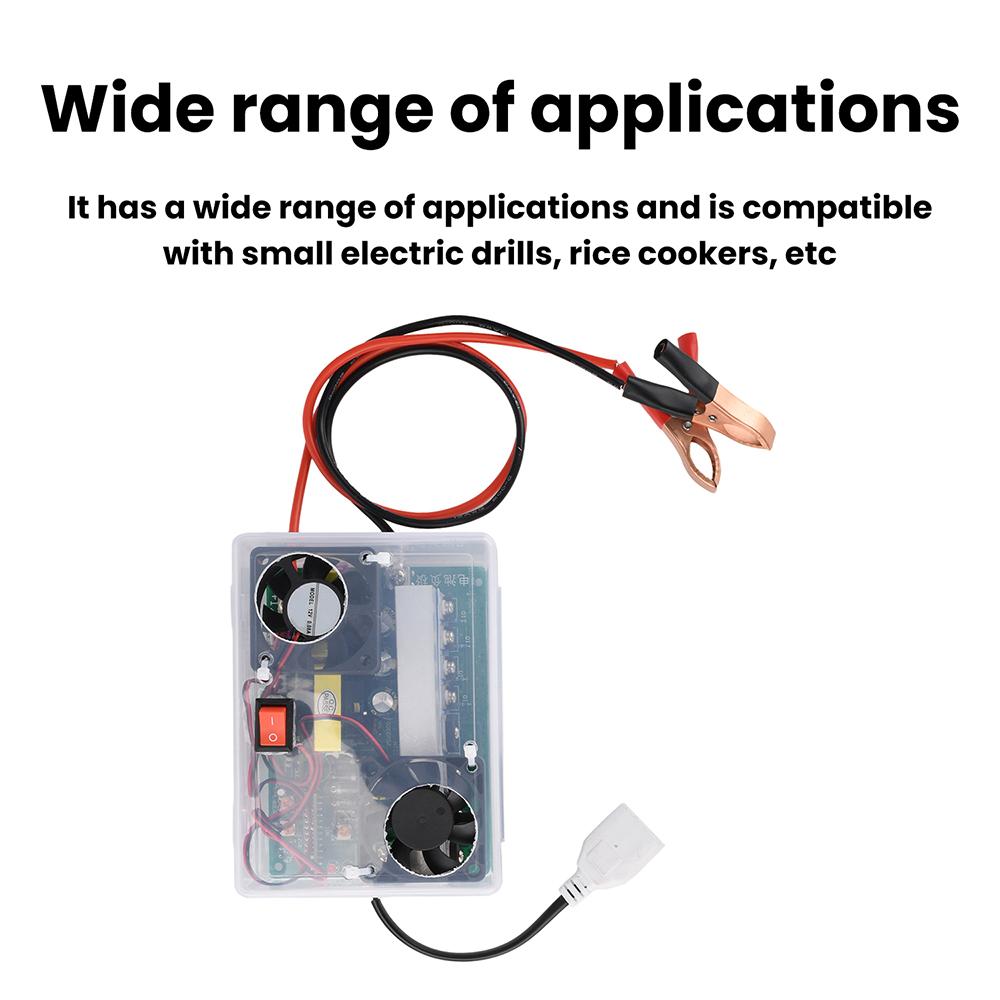 DC 11-11.1V to AC 111V Inverter Circuit Board Boost Converter High-Power 111W Transformer Module for Electric Scooter Charging