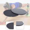 2 Pieces Core Slider Sliding Discs Abdominal Training Lightweight Double Sided Ab Pads Exercise