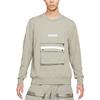 Nike Sweatshirts Men's Olive Crew Neck Moderate Other DA0070-320