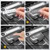 3D Metal Car Decorative Sticker Badge Decal Interior Accessories For Tesla Model 3 Model S X Model Y Roadster SpaceX Cybertruck