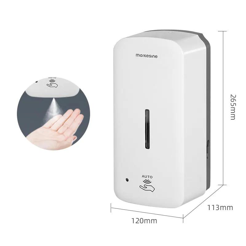 Inductive Automatic Soap Dispenser Wall Mounted Foam Hand Sanitizer Smart Soap Dispenser In Non Perforated Toilet Soap Dispenser