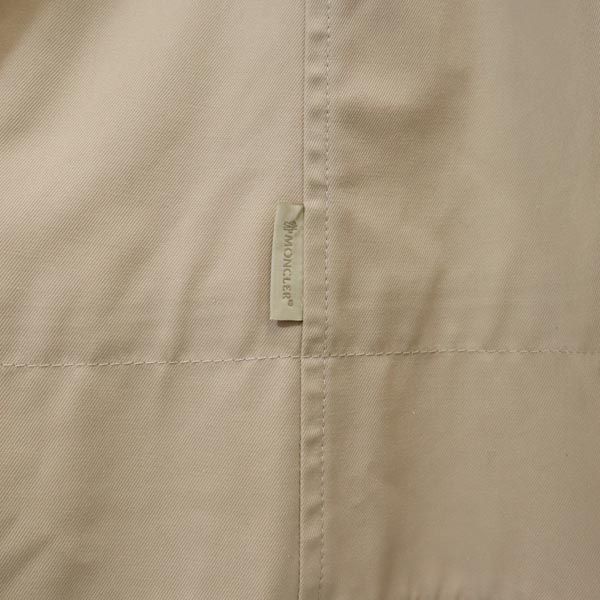 Moncler Trench Coat Beige Women Used