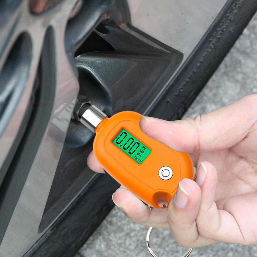 Auto Tire Gauge Digital With LCD Display Car Tire Air Pressure Tester PSI Meter Motorcycle Tire SafetTire Safety Testing Tool