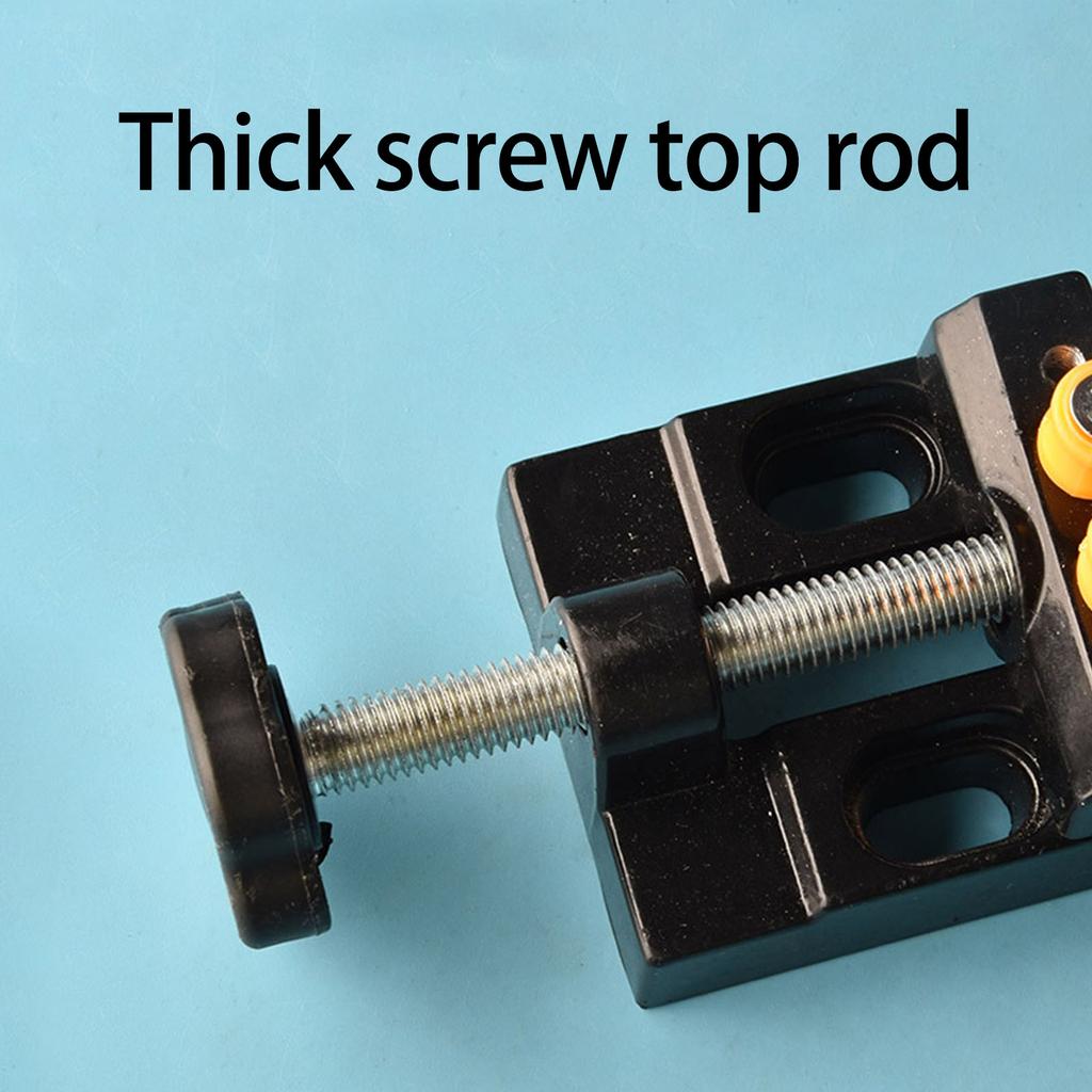 Portable Mini Vise Clamp for DIY Projects and Handicrafts Easy Adjustment Table Benches Clamp Carving Holder Hand Tool