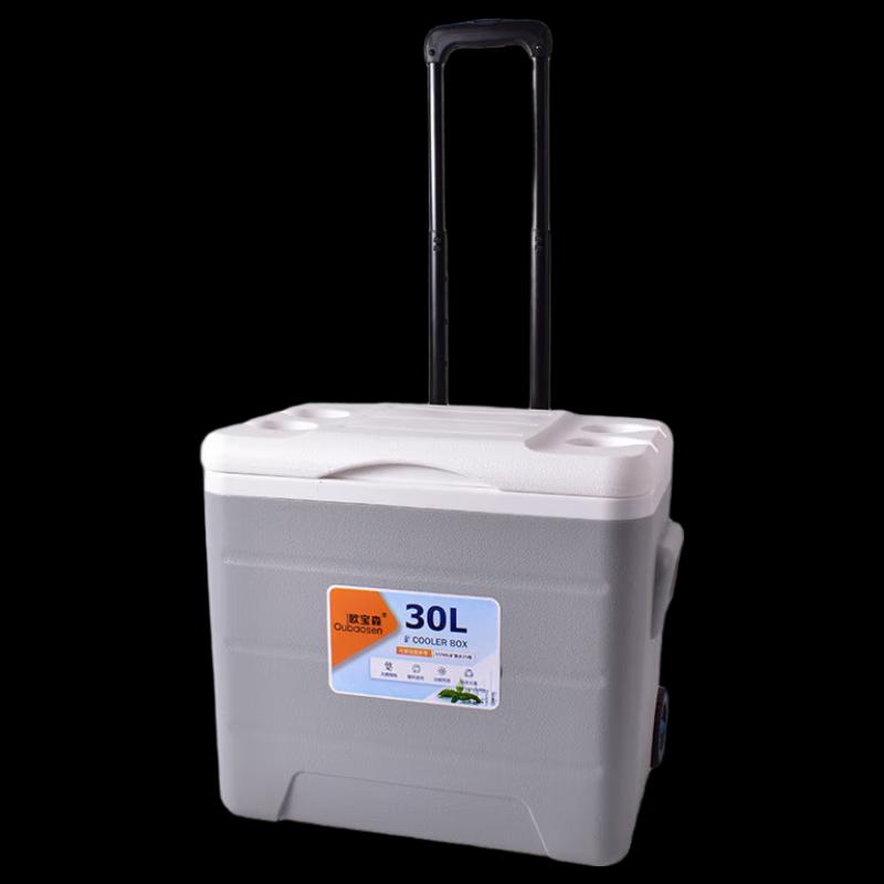 OEING 30L Portable Rolling Cooler Box