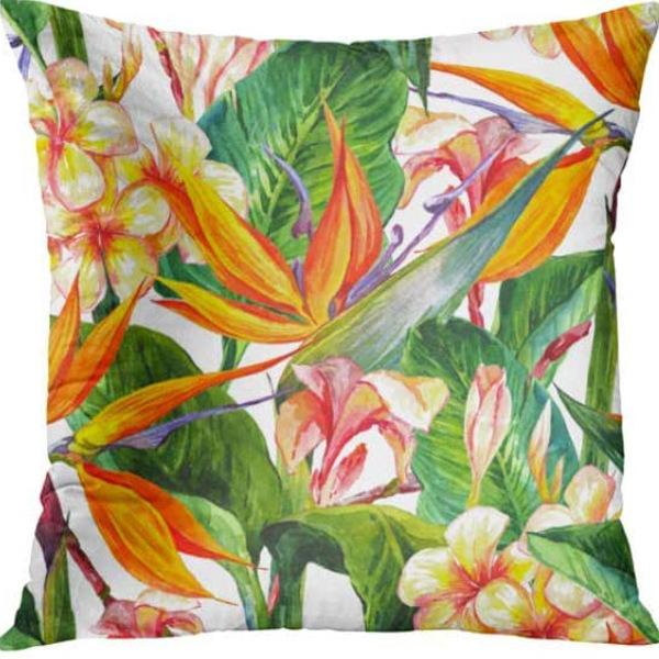 Plant and Flower Print Pillow Case Car Home Sofa Living Room Linen Pillow Cushion Nordic Style