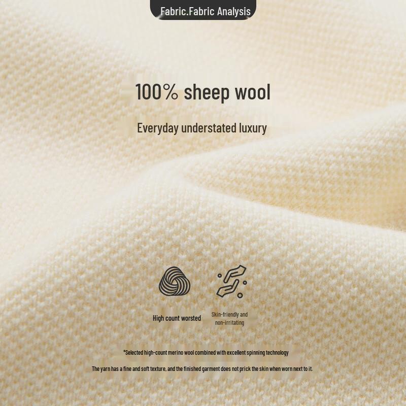 Navigare Women's 100% Wool Polo Knit Sweater