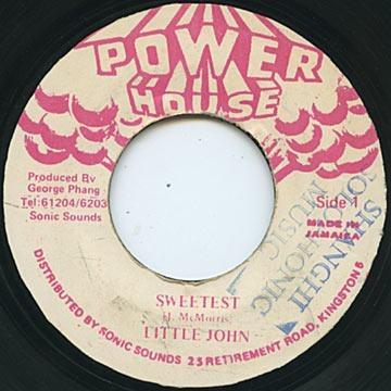 

7inch Record LITTLE JOHN - Sweetest NONE Power House Jamaica Reggae, Ska & Dub Used