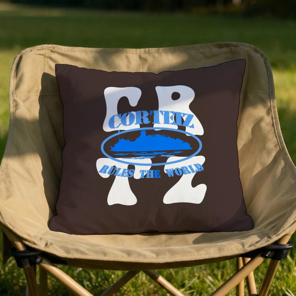 

RRules The Worlds Cushion Cover Soft Reversible Durable Pillow Cover MultiScene Use for Home Car Daily Comfort 30X30cm