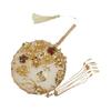 Chinese Wedding Decorative Ancient Style Hand Bouquets Chinese Fan Bridal Group Fan Embroidery Fan