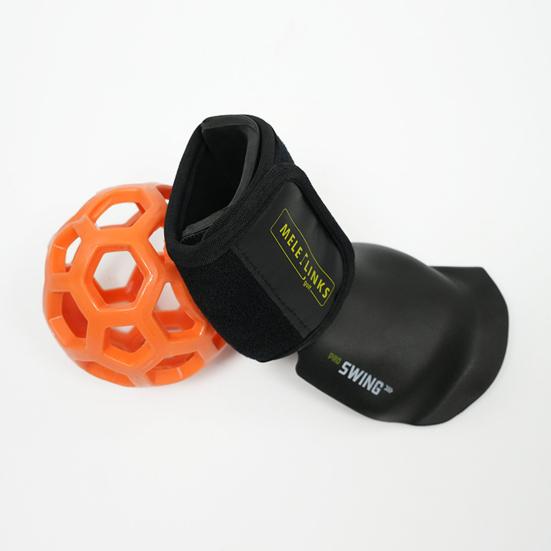 1 Set Golf Swing Training Aid Kit with Wrist Brace Wristband Hollow