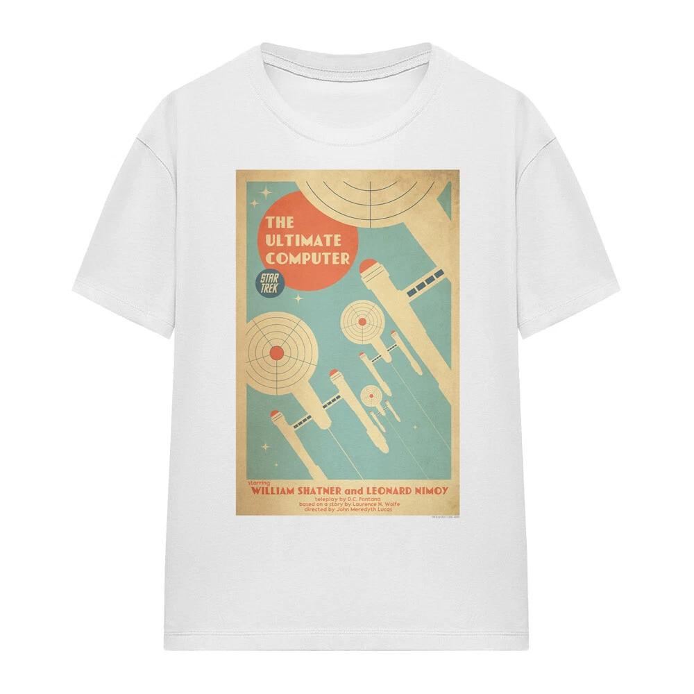 Star Trek Tos Episode 53 Ladies T-Shirt S-2XL, White 4XL