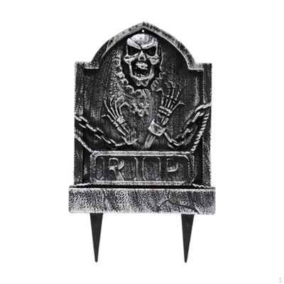 Grabstein Halloween Dekoration Friedhofsschild Outdoor für Garten