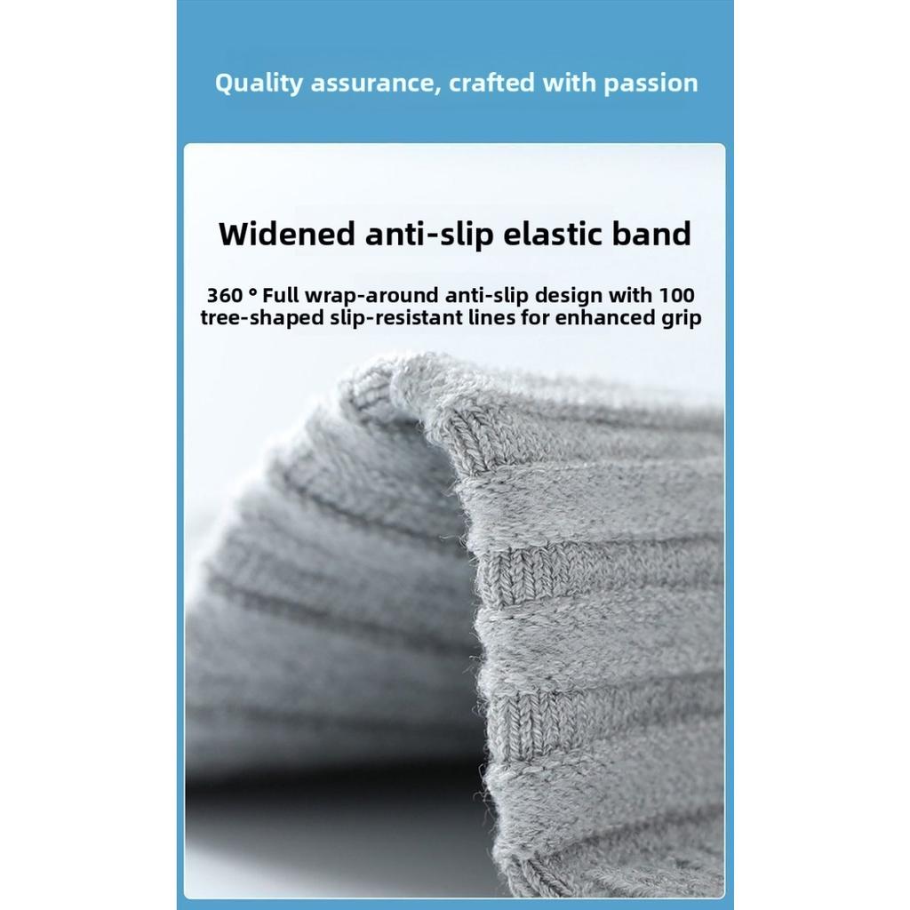 Cotton Knee Pads, Thin Design, Warm and Comfortable for Men and Women with Cold Legs, Air Conditioning, Sleeping, and Anti Cold Paint Cover