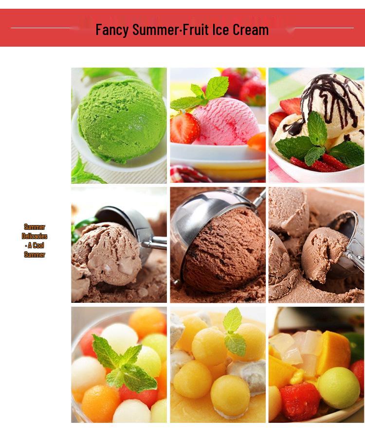 INOX 304 Stainless Steel Ice Cream Scoop/Baller for Hotels & Cafeterias