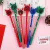 Ten-Color Cartoon Ballpoint Pen - Cute Christmas Gift for Kids and Students