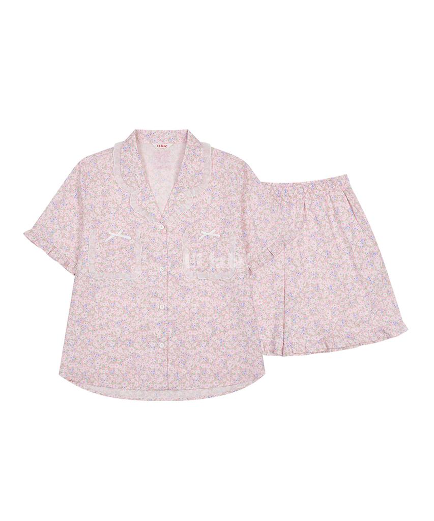 Ullallapajama Rona Short Sleeve Women'S Pair Pink (40 Count)