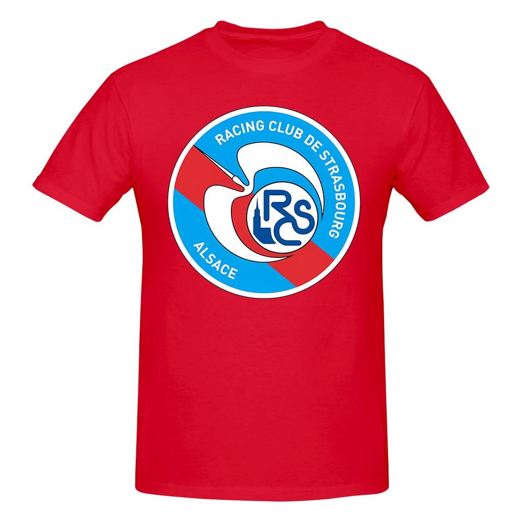 Funny Strasbourg Racing Club De Strasbourg Alsace Unisexs Printed Tshirt Unisex T Shirtunisex Shirt