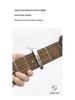AROMA Guitar Capo AC-11 for Folk and Electric Guitars - Metal Transposer Capo