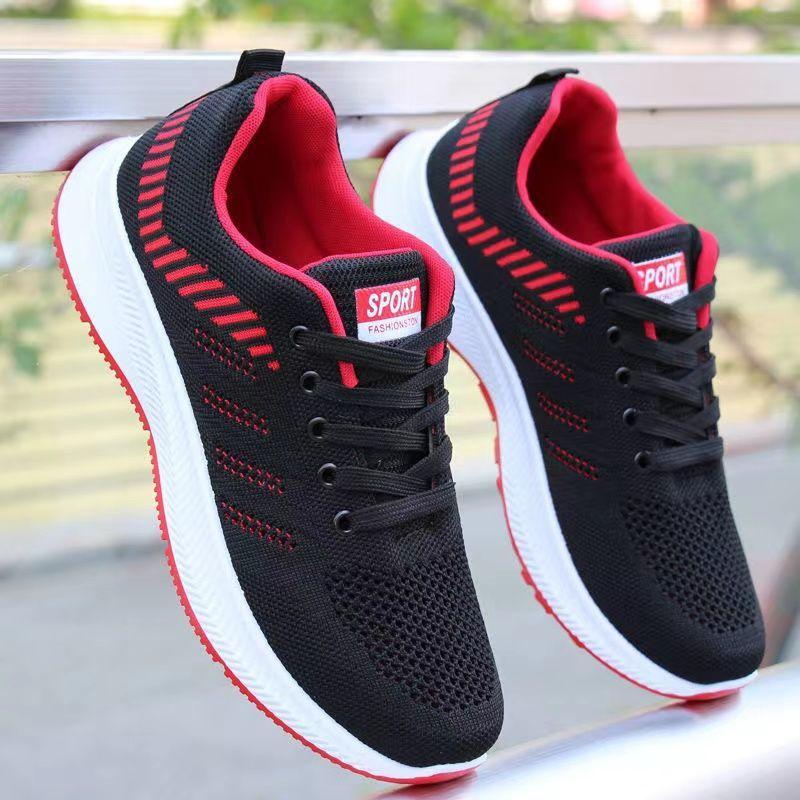 Spring and summer new men's shoes, walking sports shoes, lightweight soft-soled sports and leisure shoes, non-slip men's wear-resistant work shoes men