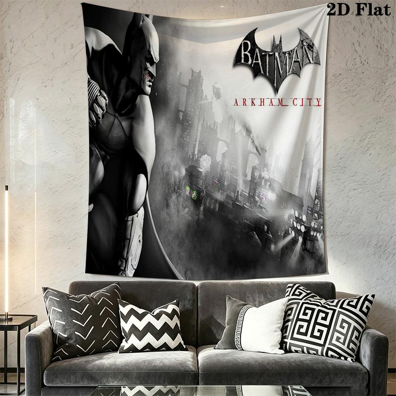 Batman Arkham City Bedding 1 Duvet Cover 2 Pillowcase Without Core Bedding Set Duvet Cover And Pillowcase Christmas Birthday Gift Bedding