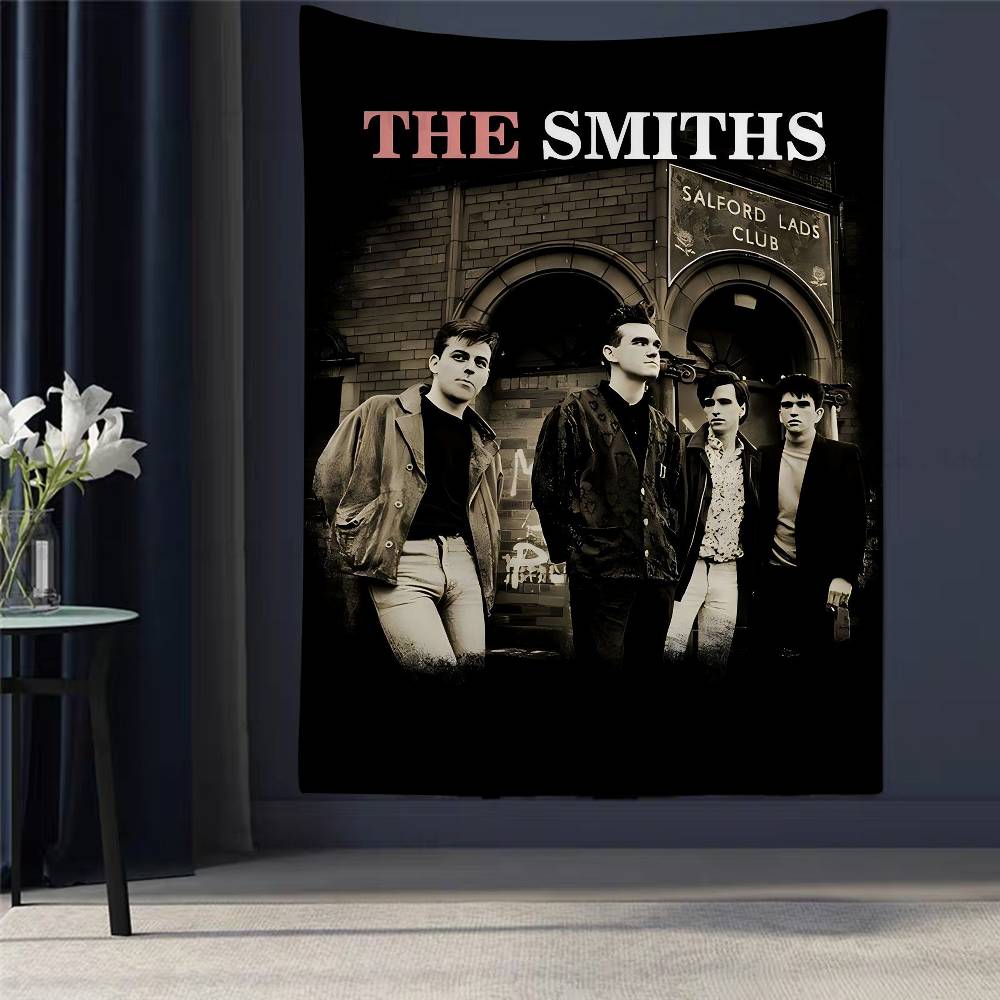 British Rock Band The Smiths DIY Wall Tapestry Hanging Tarot Hippie Wall Rugs Dorm Home Decor