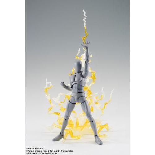 TAMASHII NATIONS Tamashii EFFECT THUNDER Yellow Ver. for S.H.Figuarts Non-Scale ABS & PVC Pre-painted Complete Figure