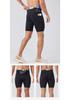 Men's Multi-Pocket Compression Capri Pants for Running, Training, and Cycling