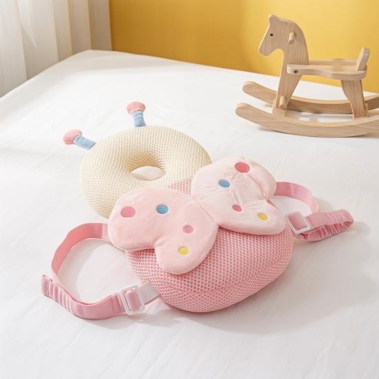 Zaino Protettore per la Testa del Bambino Yousheng, Imbottitura Morbida Riempita Previene le Cadute all'Indietro dei Neonati, Carino Zaino Cuscino Animale di Peluche per la Sicurezza della Testa dei Bambini Piccoli