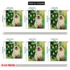 2pcs,2D Plane Printing Window Curtain Longhair Cat by Tree Polyester Fabric (without Rod) Versatile All for Living Room,