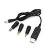 1/5/8/14Pcs Type C / Tablet Micro Usb 2.0 To Dc 5.5X2.1 Mm Power Jack Adapter Plug Usb C To Dc 5.5*2.1 Mm Connector Adapter 5V