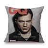 Sexy Handsome Super Star Henry Cavill Muscle Man Fans Gift Cotton Linen Sofa Throw Pillow Case Home Decoration Art Cushion Cover