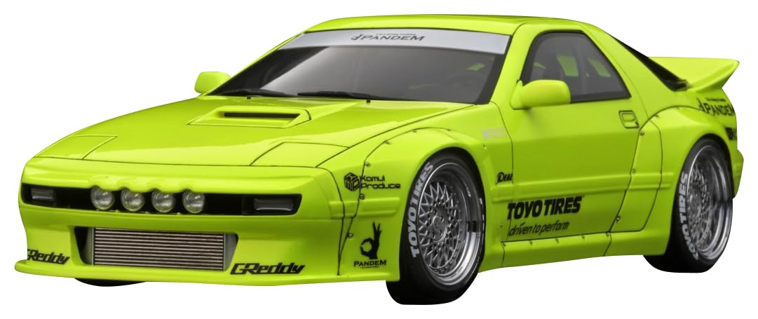 

модель зажигания Pandem Желтый Готовый продукт 1/18 RX-7 (FC3S)
