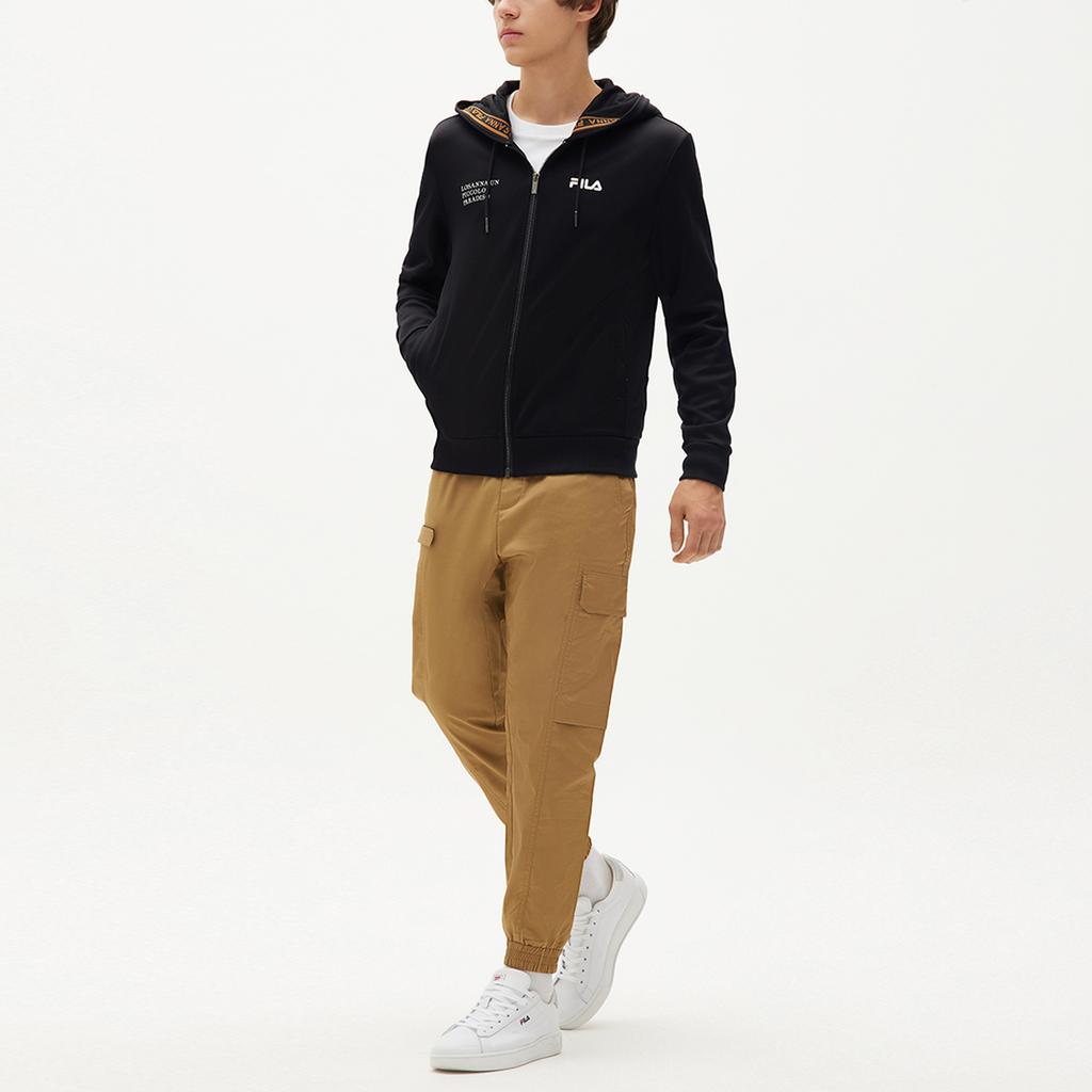 New FILA Jackets Men's Jet Black F11M138552F-BK