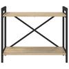 Bookshelf Sonoma Oak 60 x 30 x 50 cm Particleboard